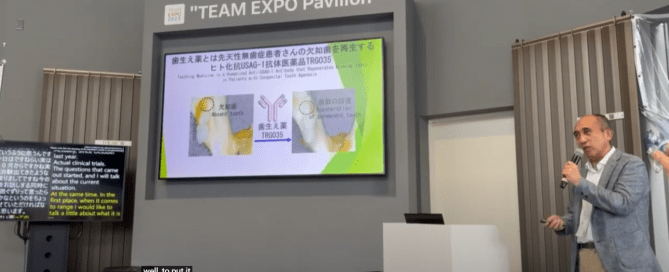 Dr.Katsu Takahashi Latest News About Tooth Regeneration Drug