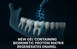 New Gel Containing Biomimetic Protein Matrix Regenerates Enamel