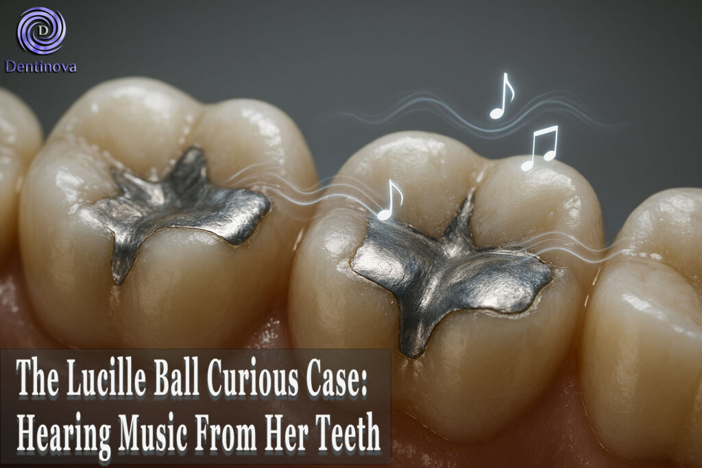 The Lucille Ball Curious Case Hearing Music From Her Teeth