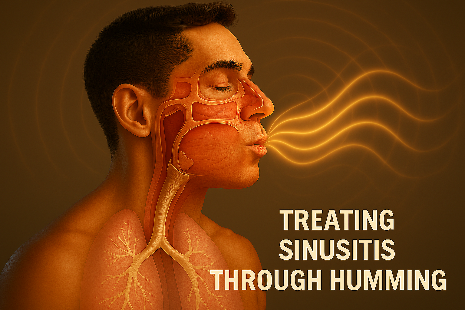 Treating Sinusitis Through Humming