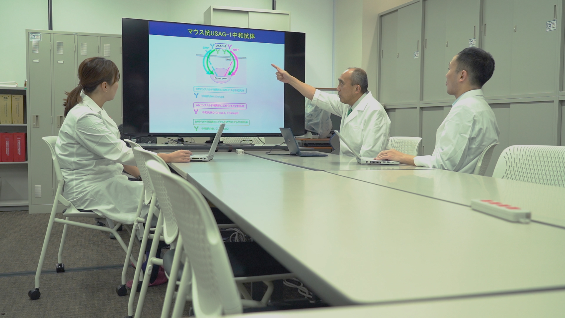 Dr Takahashi is behind the discovery of the USAG-1 Protein which has a main role in teeth regeneration