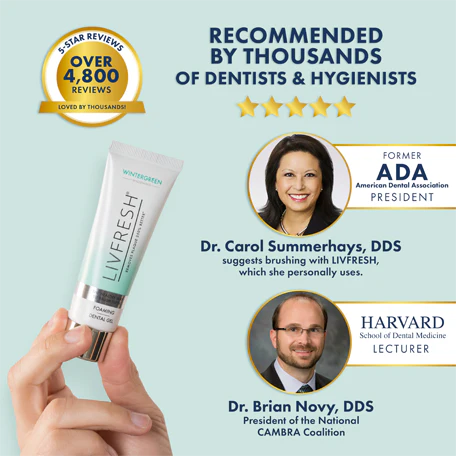 LIVFRESH Gel Toothpaste