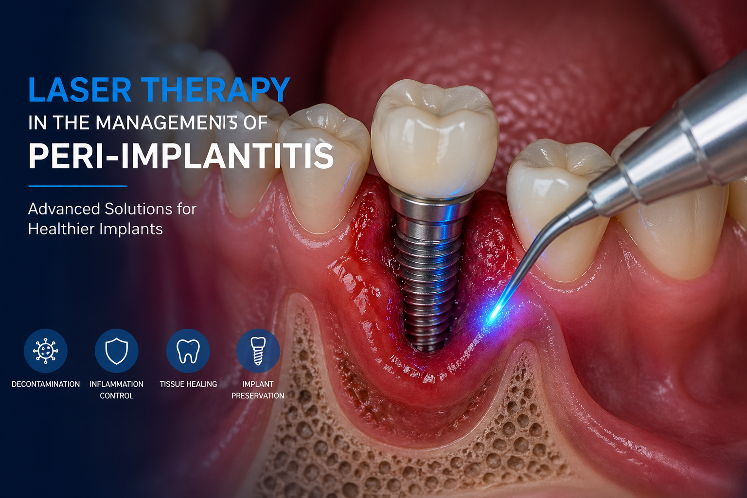 Laser Therapy in the Management of Peri-Implantitis