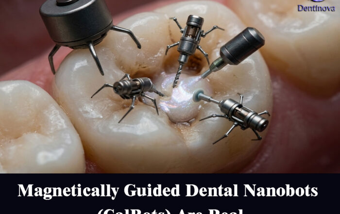Magnetically Guided Dental Nanobots (CalBots) Are Real