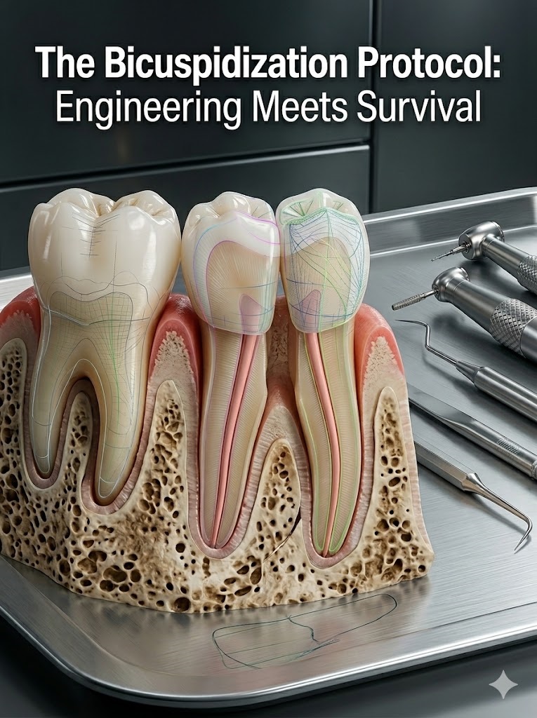 The Bicuspidization Protocol Engineering Meets Survival