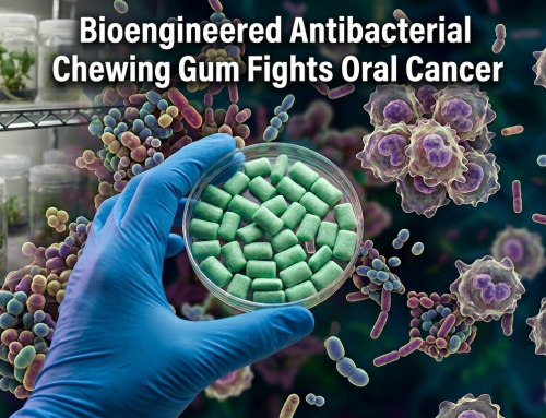 Bioengineered Antibacterial Chewing Gum Fights Oral Cancer